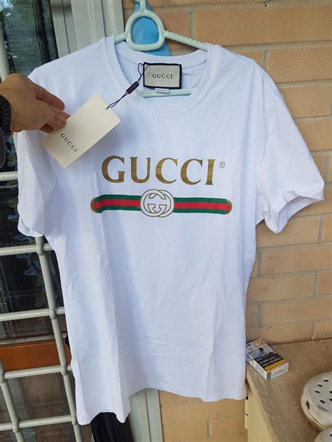 maglia gucci bianca|T.